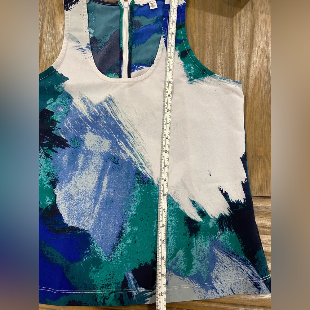 Halston Watercolour Tank Top/Shell - Picture 6 of 6